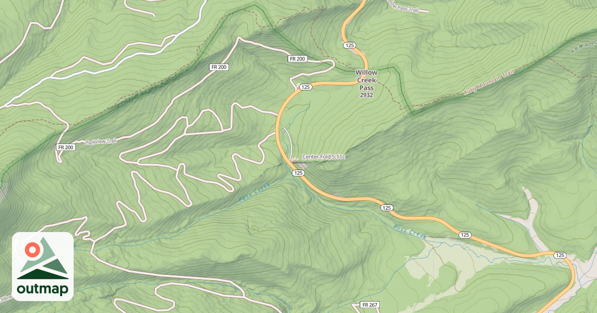 Map of Center Fold