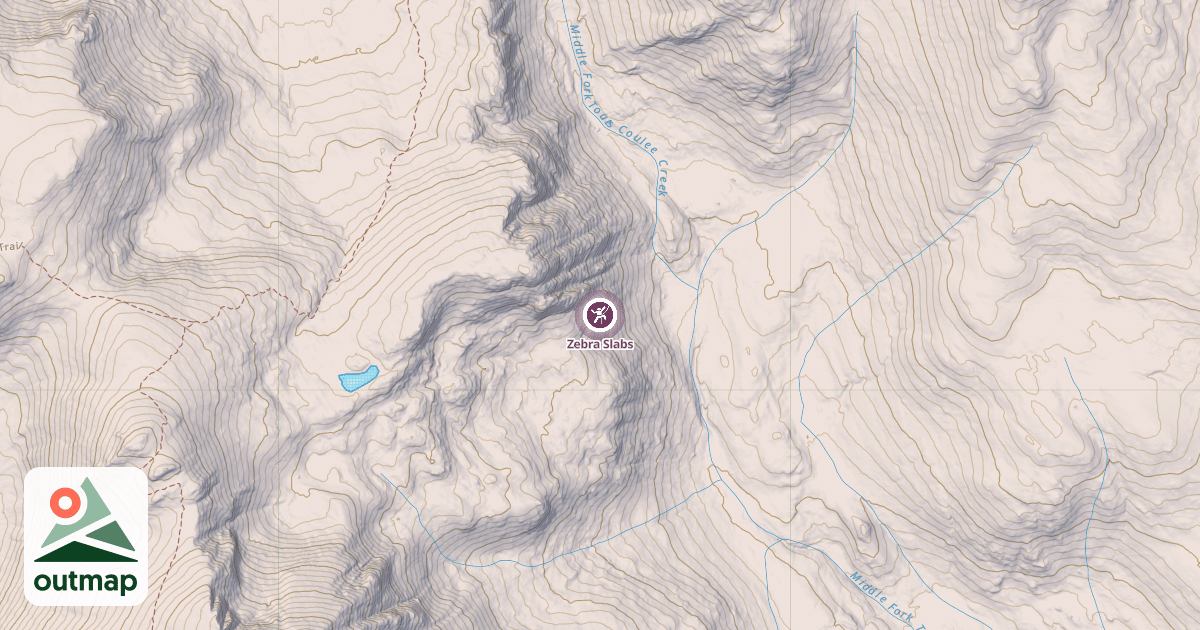 Map of Zebra Slabs