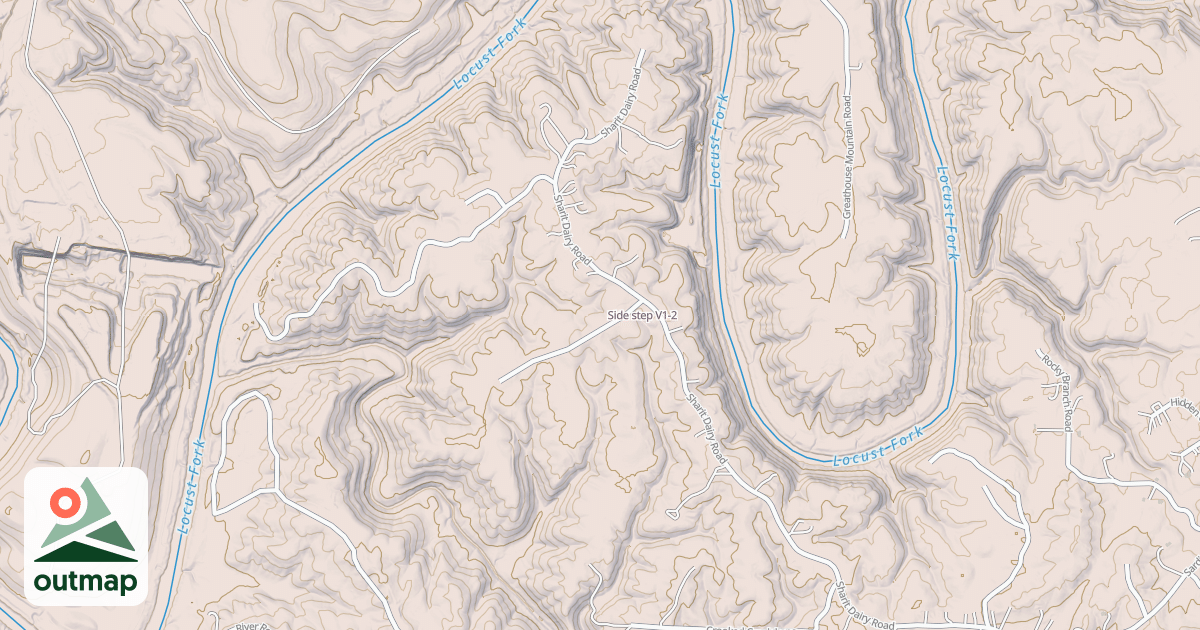 Map of Side step