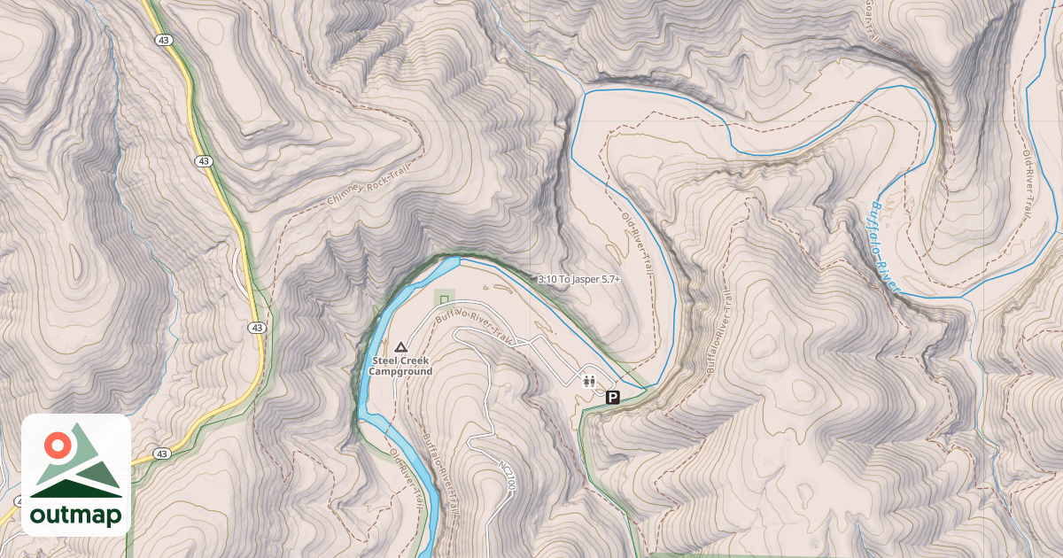 Map of 3:10 To Jasper