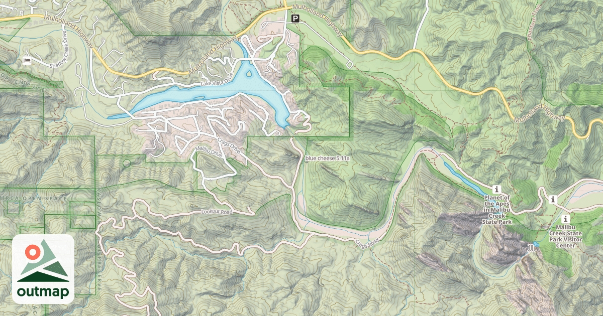 Map of blue cheese