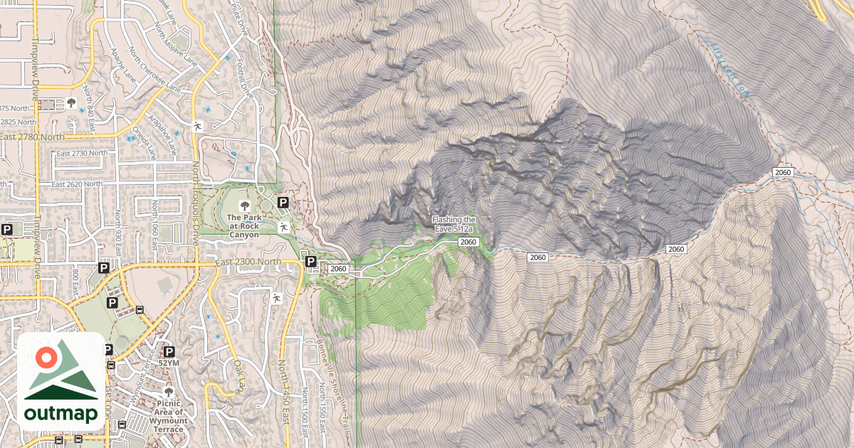 Map of Flashing the Eave