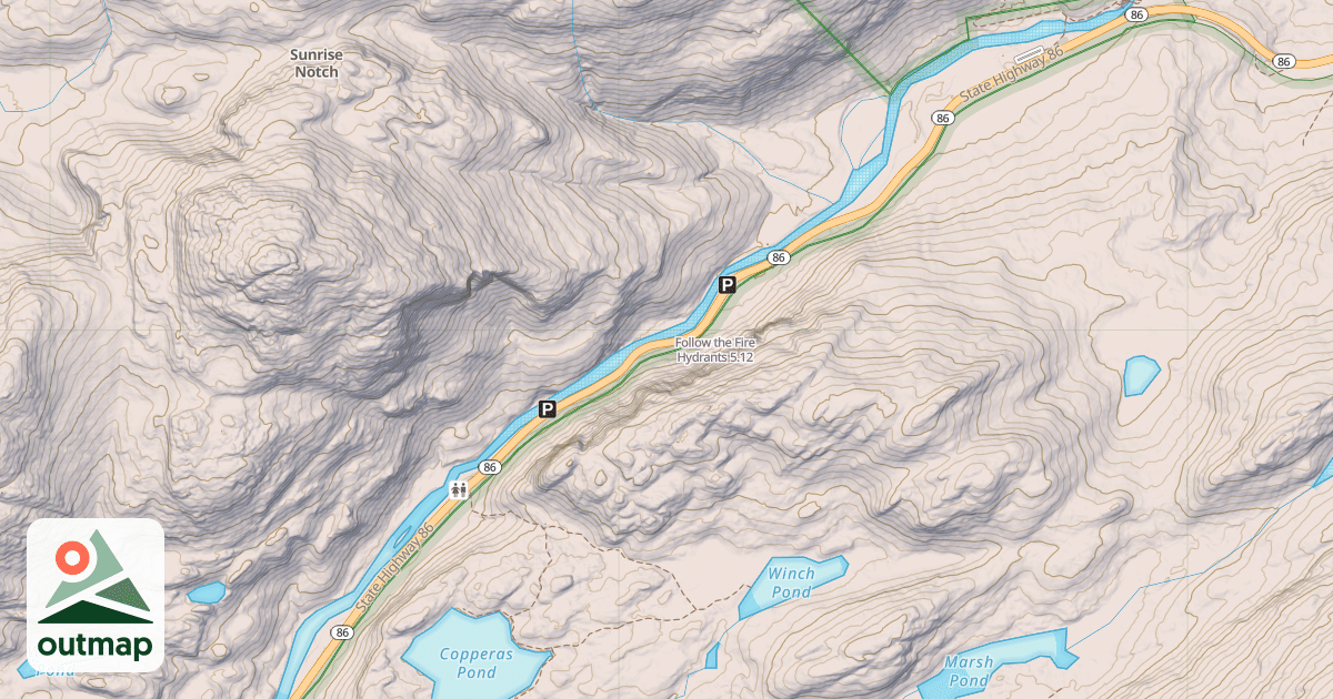 Map of Follow the Fire Hydrants
