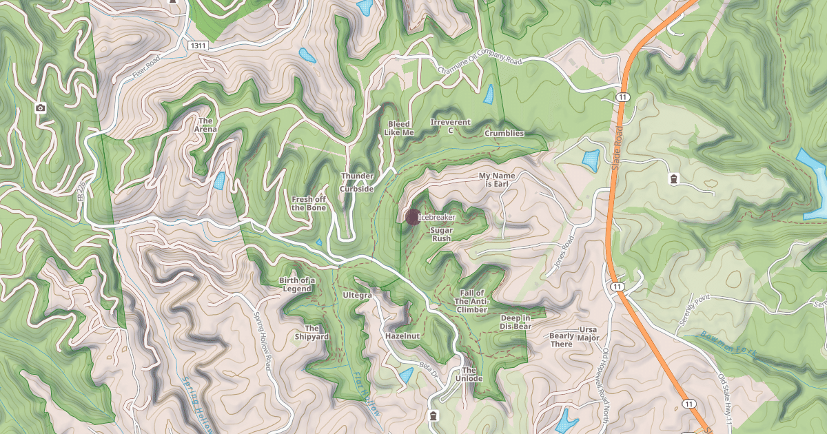 Map preview of Icebreaker