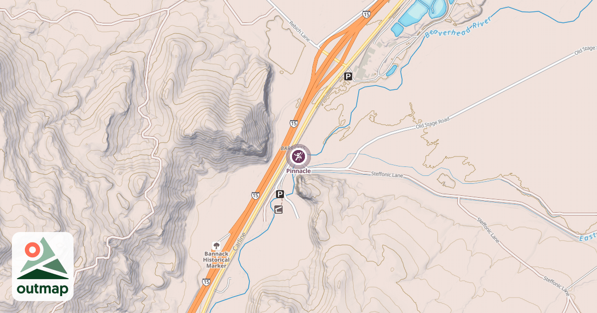 Map of Pinnacle