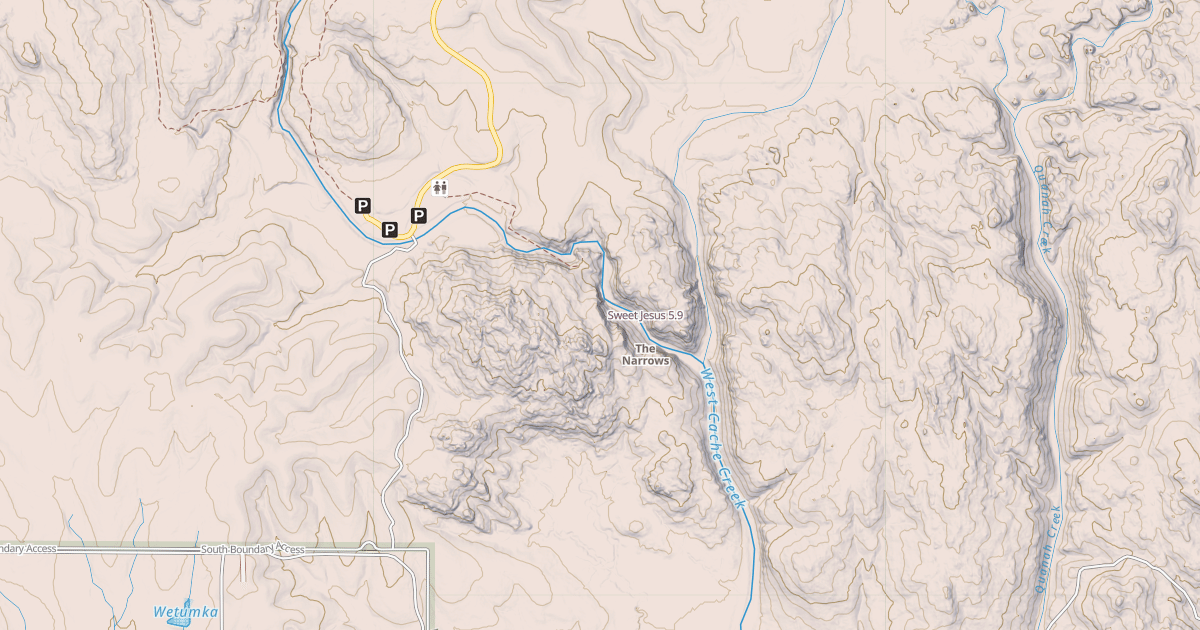 Map preview of Sweet Jesus