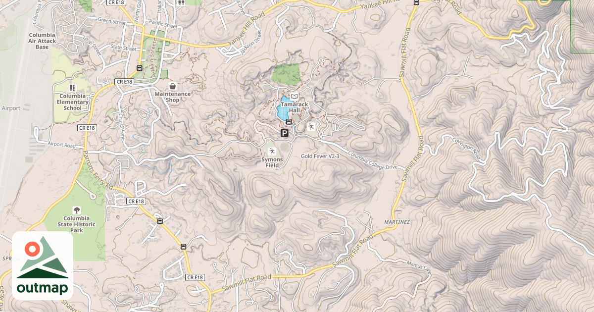 Map of Gold Fever