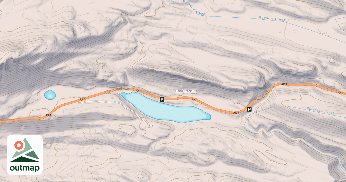 Map of Hand Crack