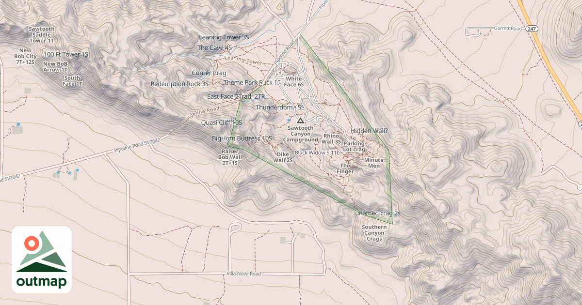 Map of Black Widow