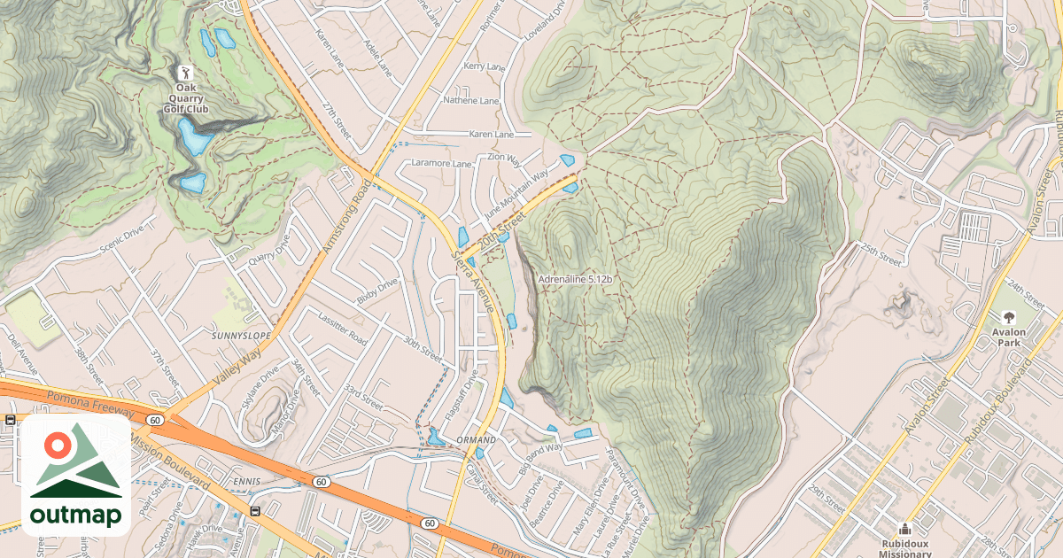 Map of Adrenaline