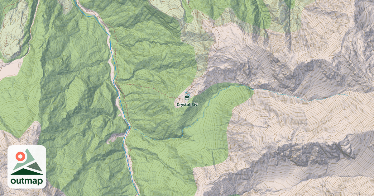 Map of Crystal Biv