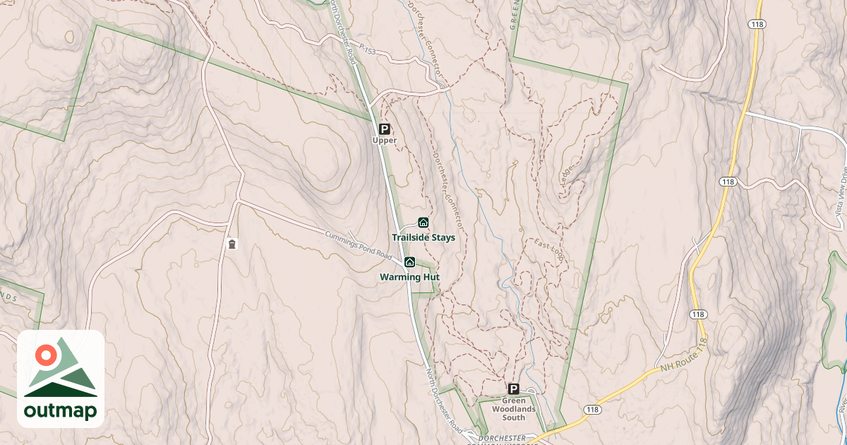 Map of Trailside Stays