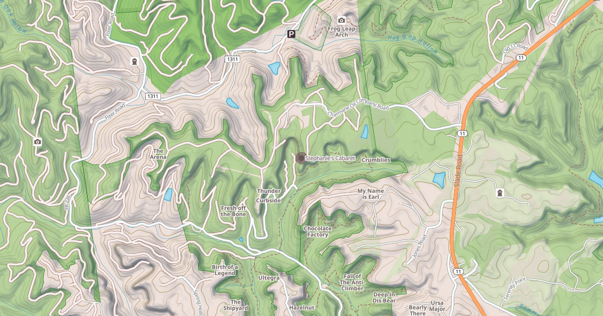 Map preview of Stephanie's Cabaret