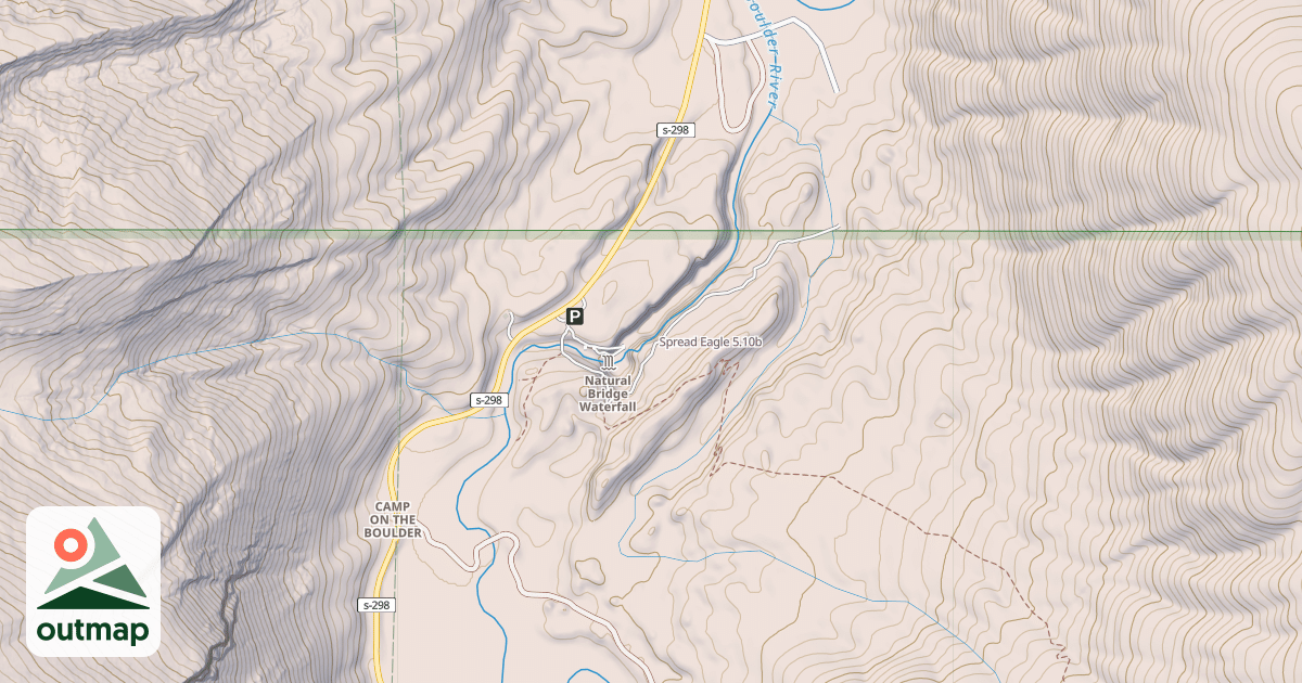 Map of Spread Eagle