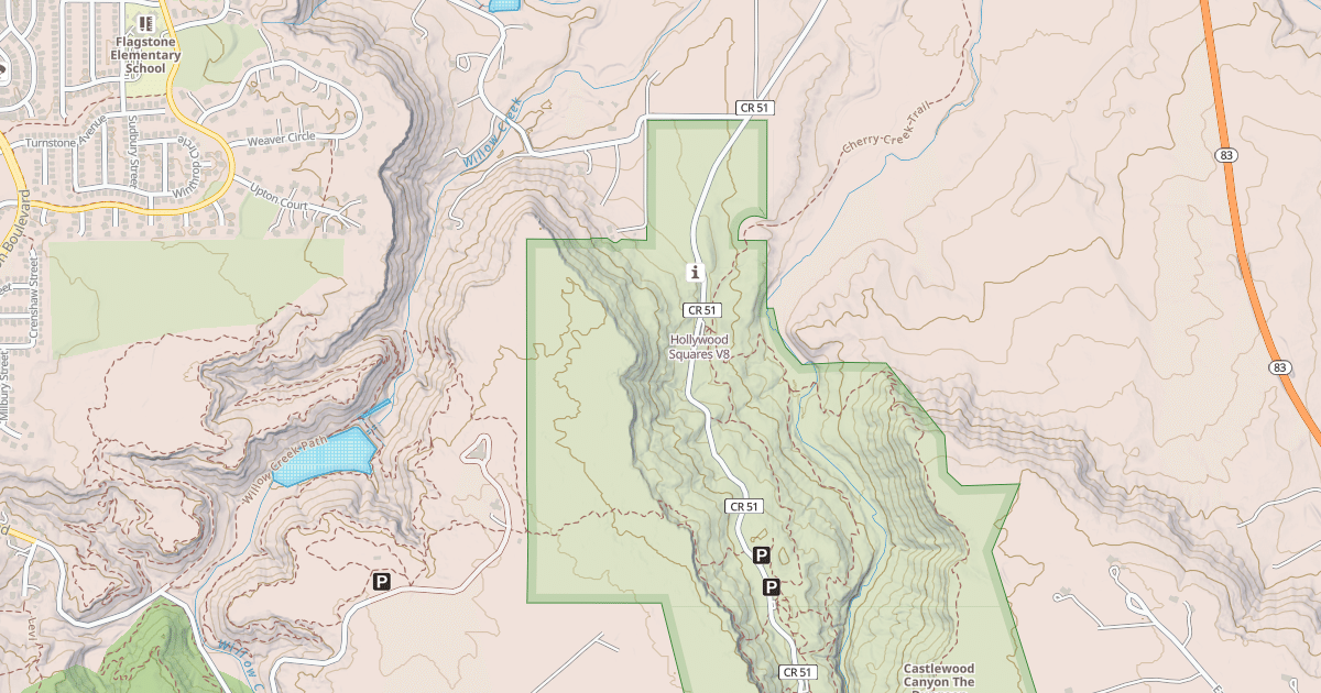 Map preview of Hollywood Squares
