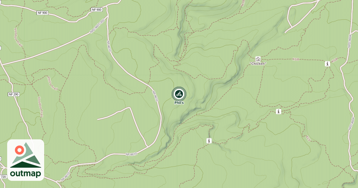 Map of Phil's