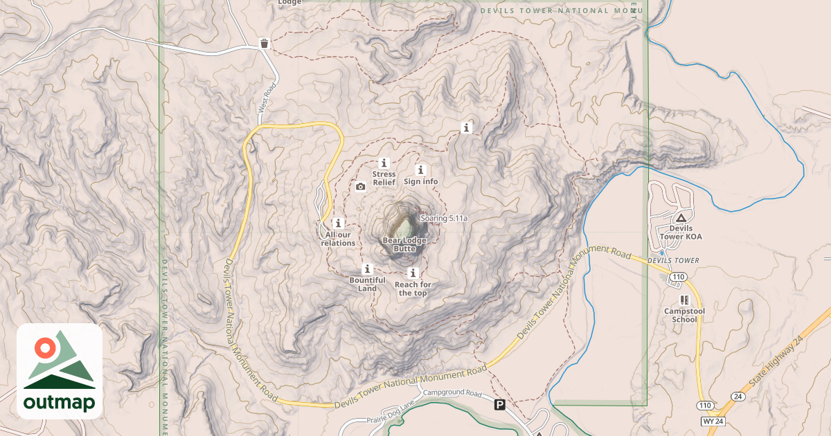 Map of Soaring