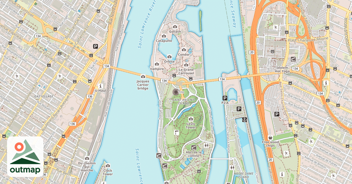 Map of Trio
