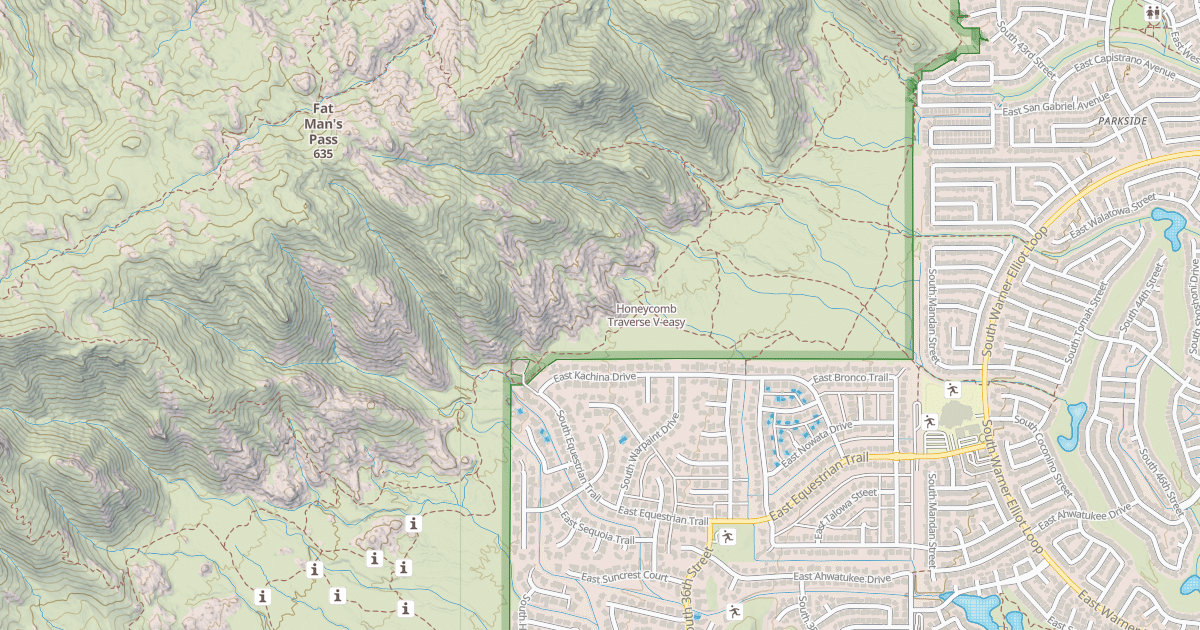 Map preview of Honeycomb Traverse