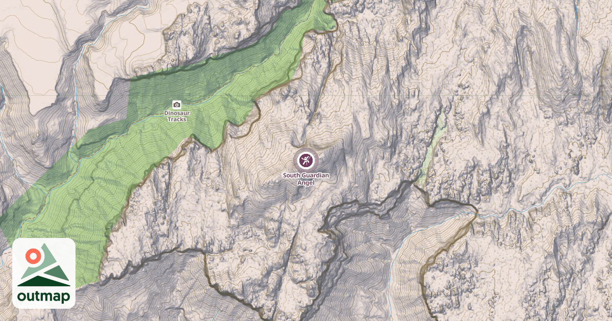 Map of South Guardian Angel