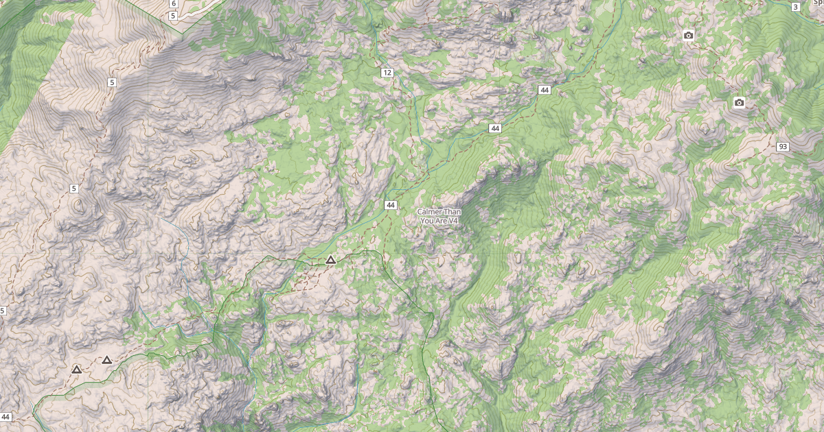 Map preview of Calmer Than You Are