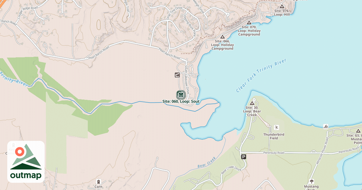 Map of Site: 060, Loop: Sout