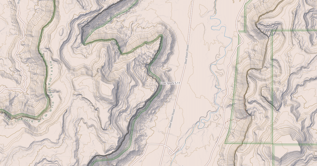 Map preview of Low Spark