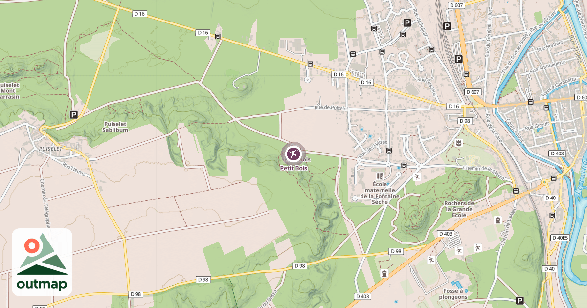 Map of Petit Bois