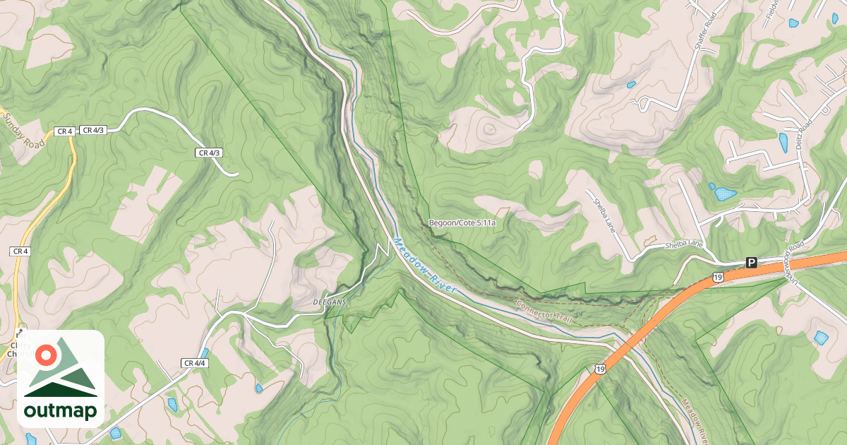 Map of Begoon/Cote