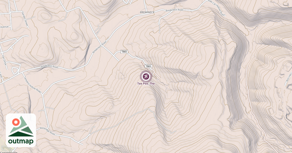 Map of Tee Pee, The