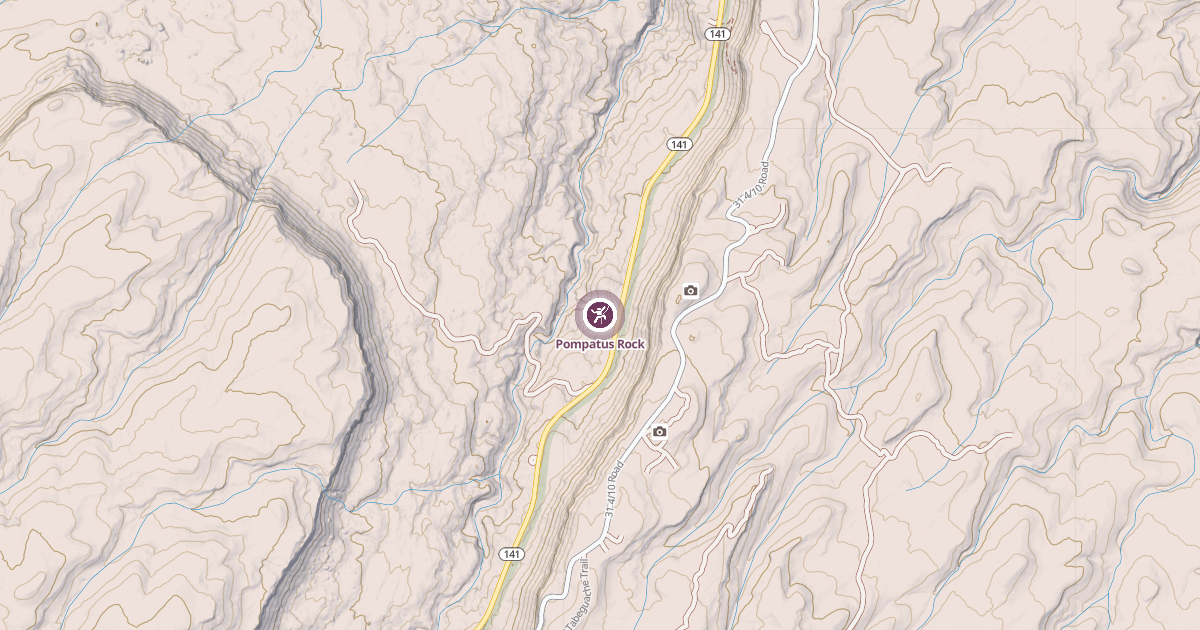 Map preview of Pompatus Rock