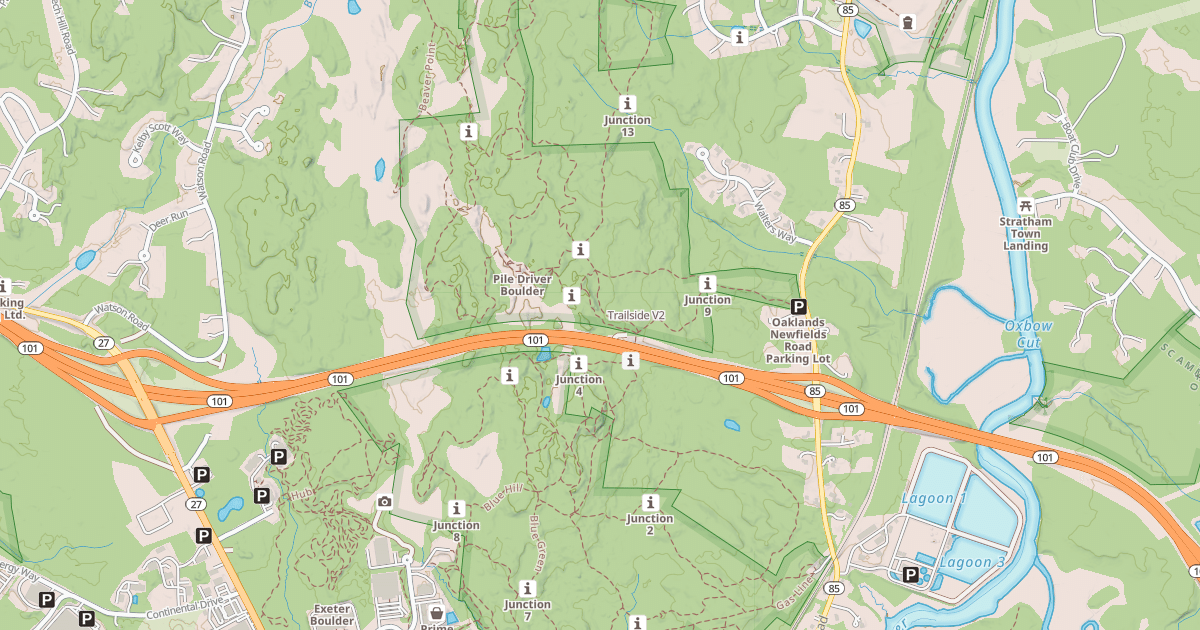 Map preview of Trailside
