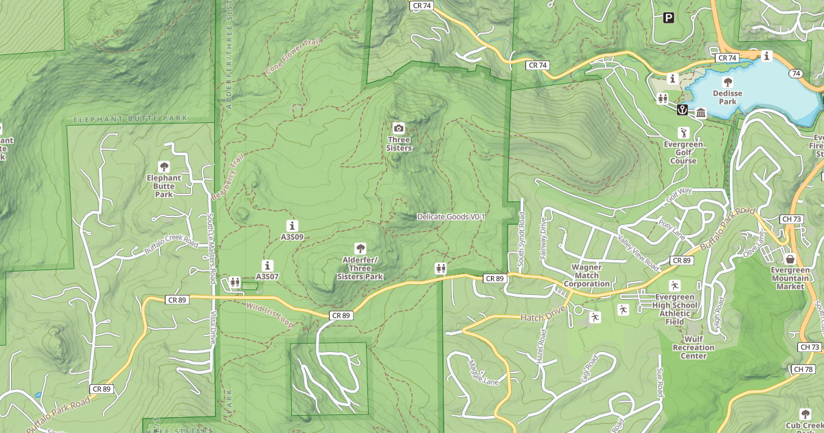 Map preview of Delicate Goods