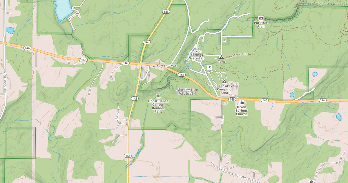 Map preview of When My Train Pulls In