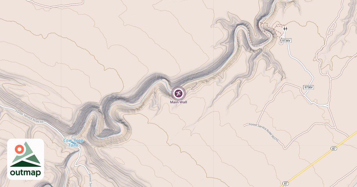 Map of Main Wall