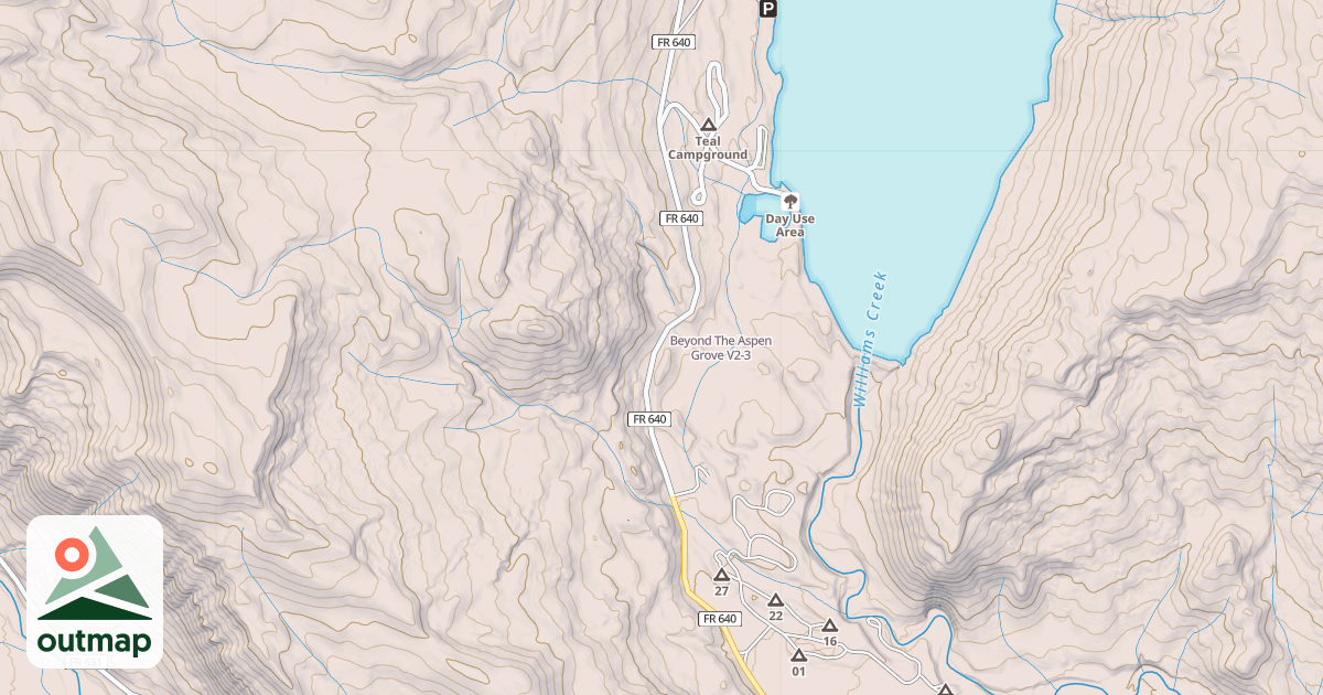 Map of Beyond The Aspen Grove