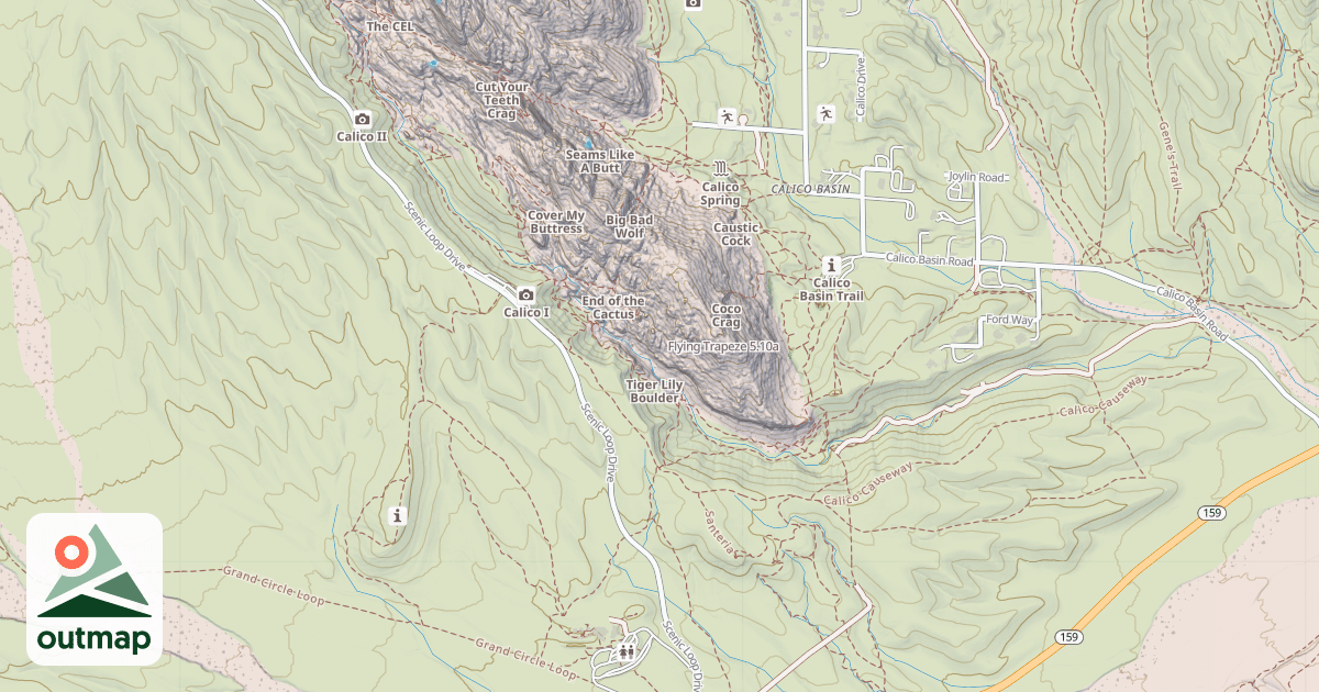 Map of Flying Trapeze