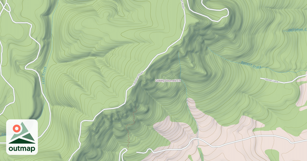 Map of Giddily Doomed