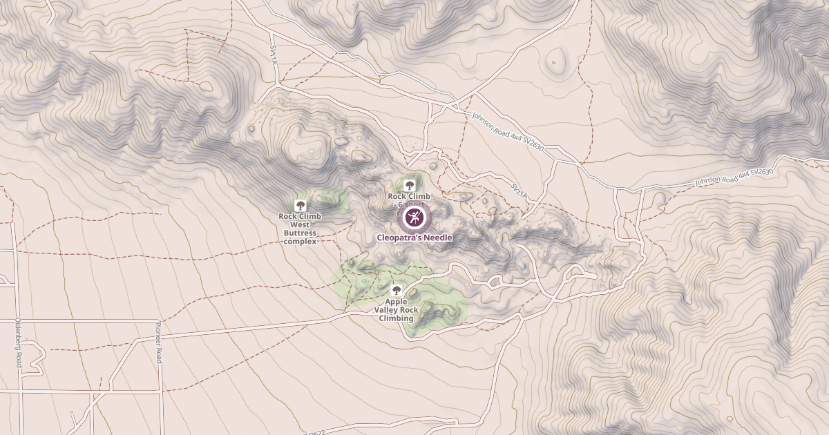 Map preview of Cleopatra’s Needle