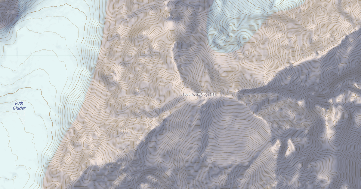 Map preview of South West Ridge