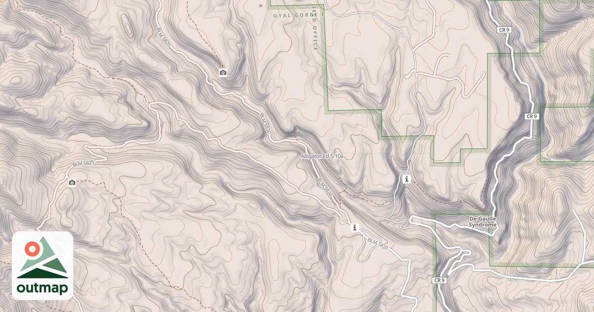 Map of Alligator Ed