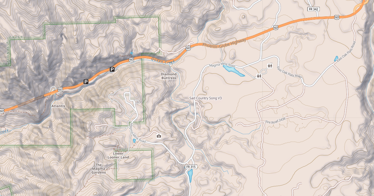 Map preview of Sad Country Song