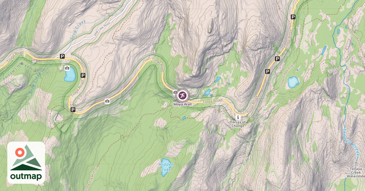 Map of Moya Wall