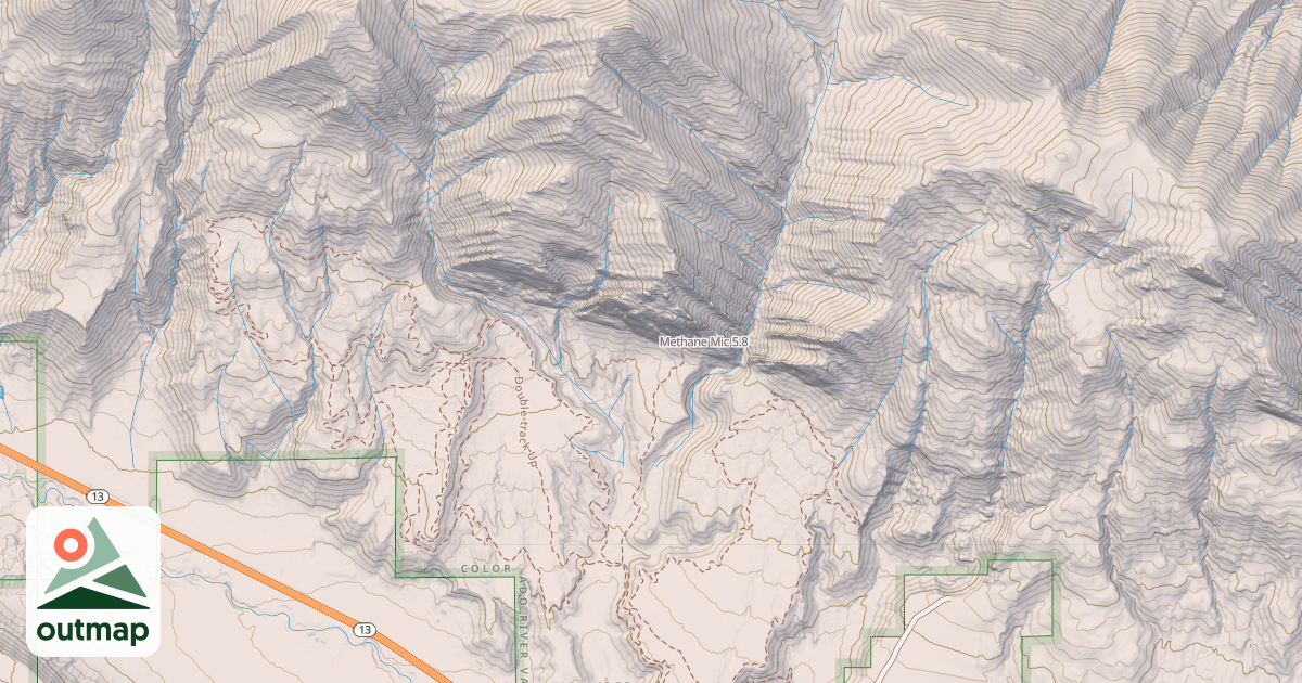 Map of Methane Mic