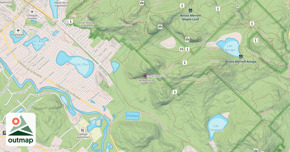 Map of La Petite Misére