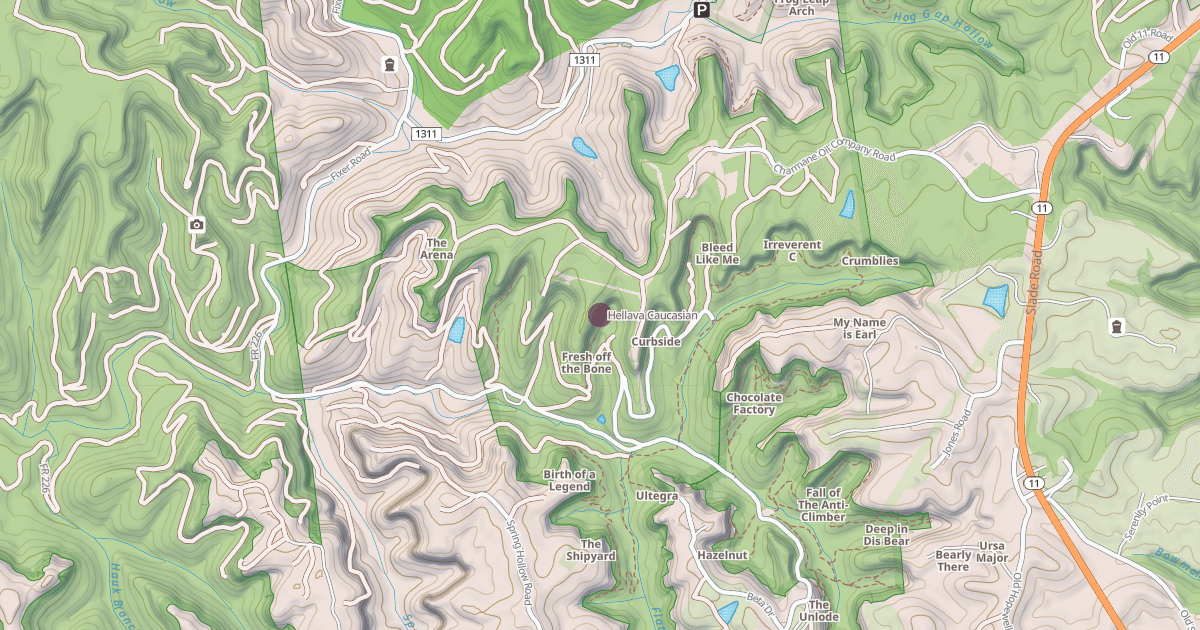 Map preview of Hellava Caucasian