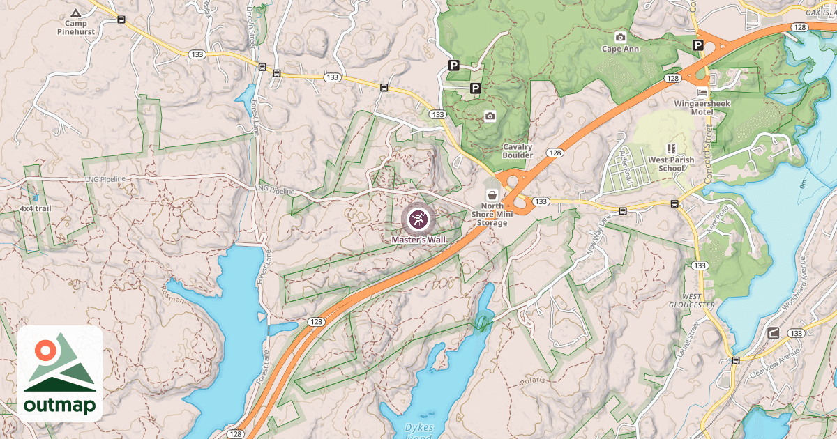 Map of Master's Wall