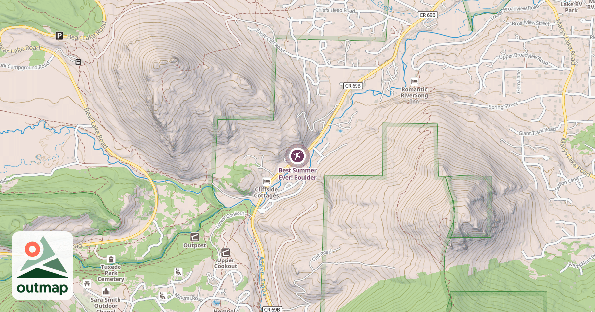 Map of Best Summer Ever! Boulder