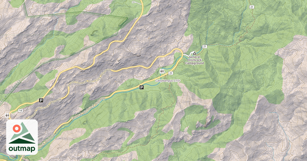 Map of Cattywampus