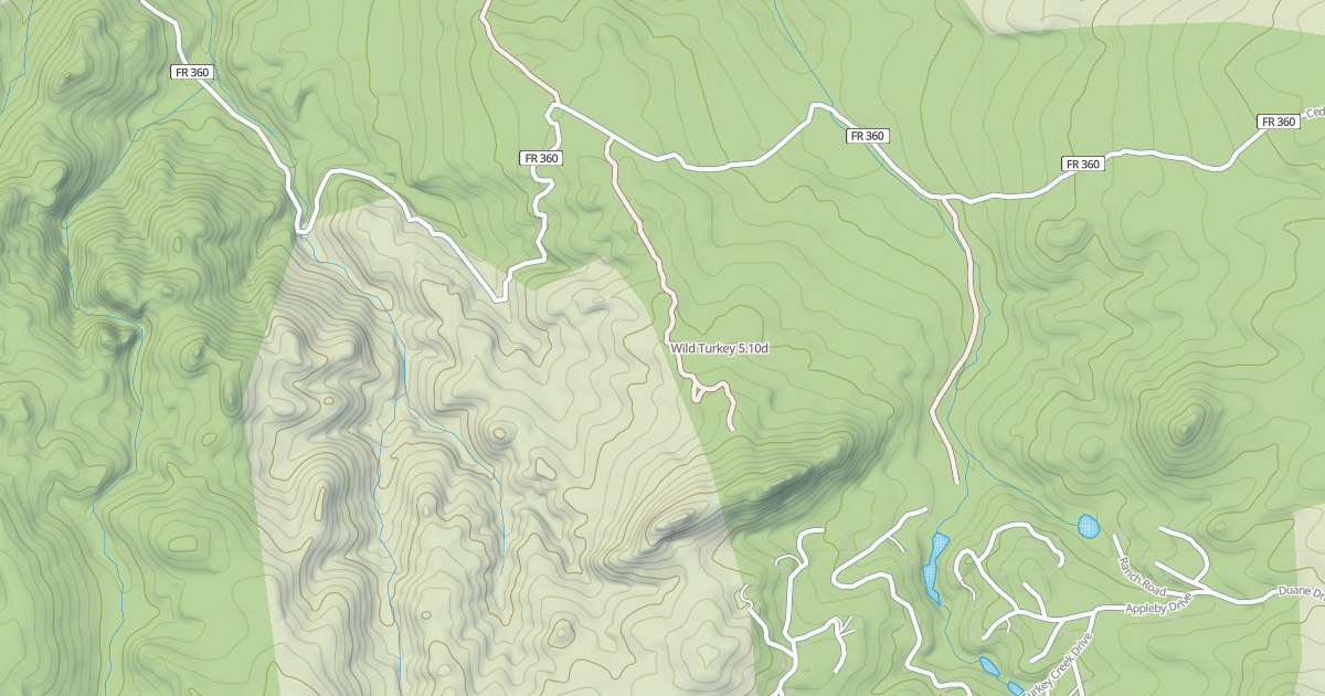 Map preview of Wild Turkey